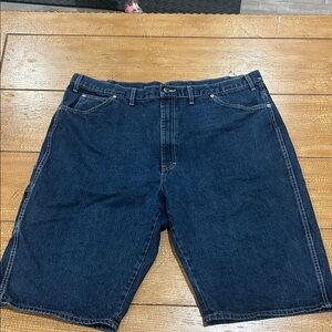 Dickies Men's wait size 44 Blue Denim Jean Shorts